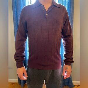 Geoffrey Beene Dark Brown Men's Sweater